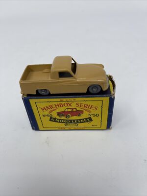 ミニカー MATCHBOX No.50 COMMER PICK-UP MK VIII 1958 LESNEY MATCHBOX Vintage Commer Pick Up MK VIII Grey Wheels No