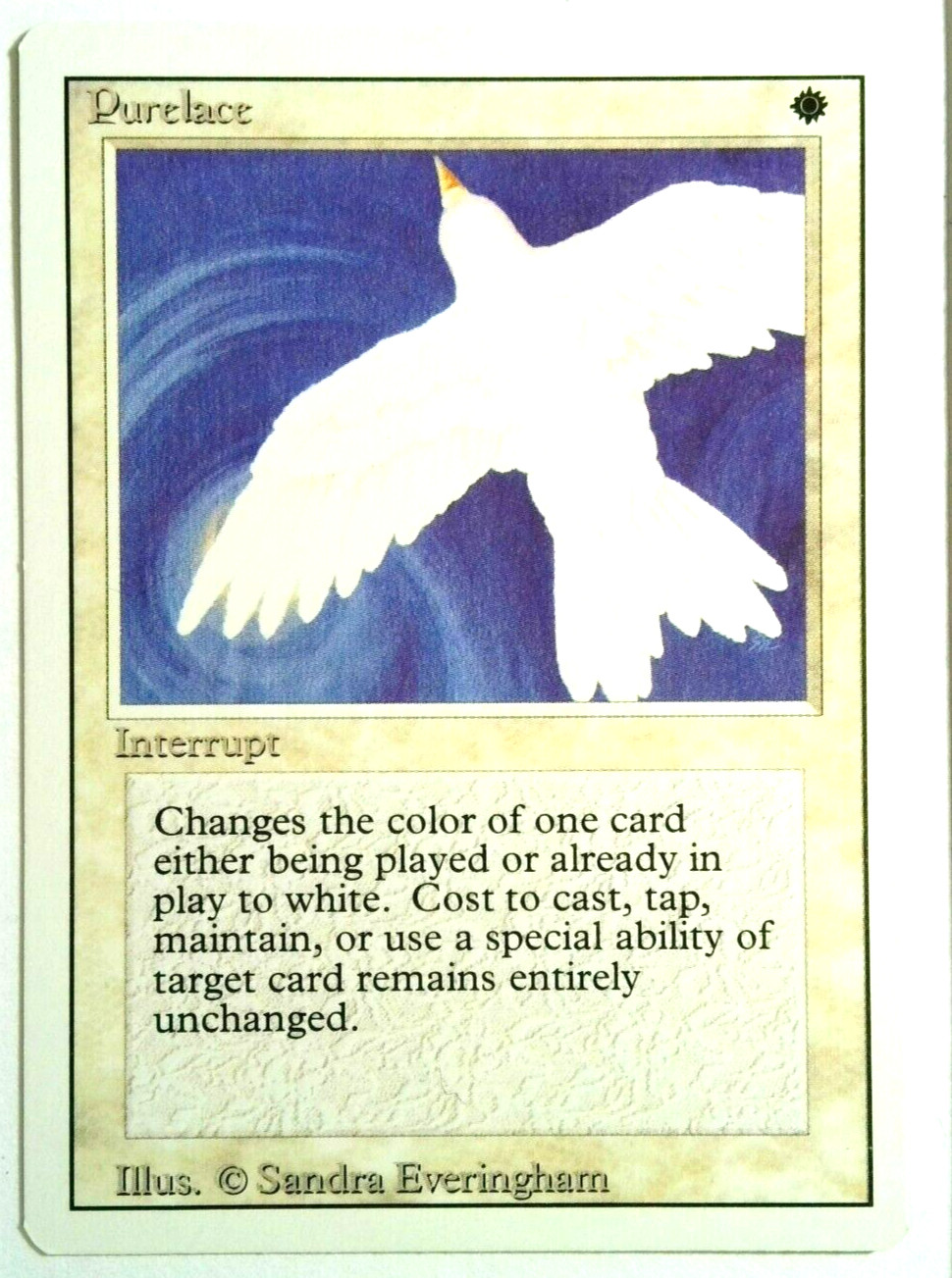 Purelace Revised Edition Magic The Gathering MTG 3rd Ed Played 1994