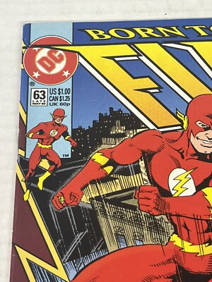 DC Comics The Flash Issue #63 Born To Run Inherit The Wind Comic