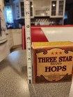 1920/30s THREE STAR BRAND HOPS BOX E. CLEMENS HORST CO. SAN FRANCISCO UNOPENED  — photo 3