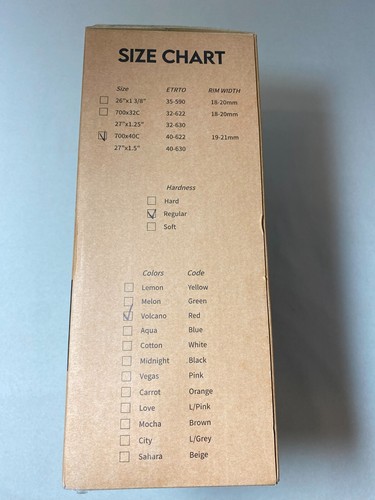 ¡NUEVO! Neumático Tannus Airless 700x40c / 27x1.5" rojo volcán 100% a prueba de pinchazos - Imagen 5 de 5