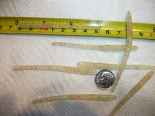 100-3"-GLOW-bass-trout-crappie-worm-night crawler-drop shot-grubs-jig-scent-lure