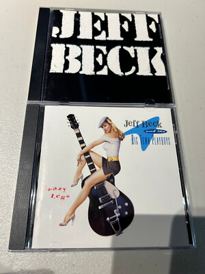 JEFF BECK / THERE & BACK  - JAPAN EDITION CD +Crazy Legs U.S. lot set