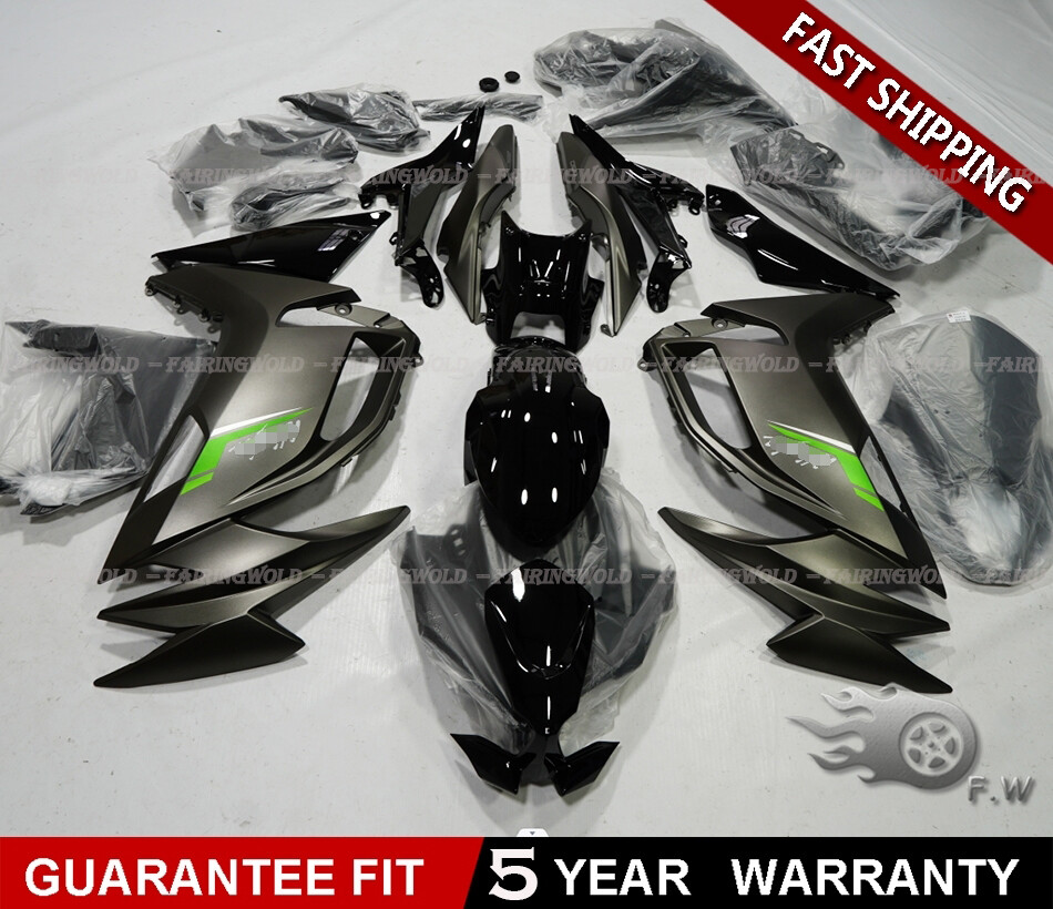 Graphenesteel Gray Fairings Kit for Kawasaki Ninja 650 2020-2025
