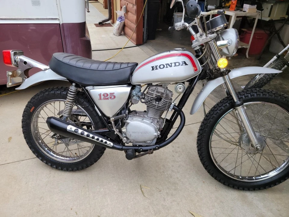Honda SL 125 1971-1973 Pan основание сиденье седло новое сиденье подходит 1970-1973 SL 100 металл. - Изображение 4 из 4