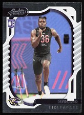 2022 Panini Absolute Retail David Ojabo #155 Rookie RC Baltimore Ravens