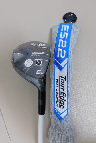 Tour Edge Hot Launch E522 6H Offset Hybrid Fubuki HL Series 55A W/ HC NEW in Bag - Picture 15 of 22