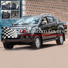 Isuzu D Max (Incluso Ribaltabile) Anteriore e Posteriore Seat Cover (2012-2021)