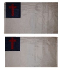 3x5 Christ Christian Double Sided Nylon Flag 3'x5' Grommets 3 Ply With Liner