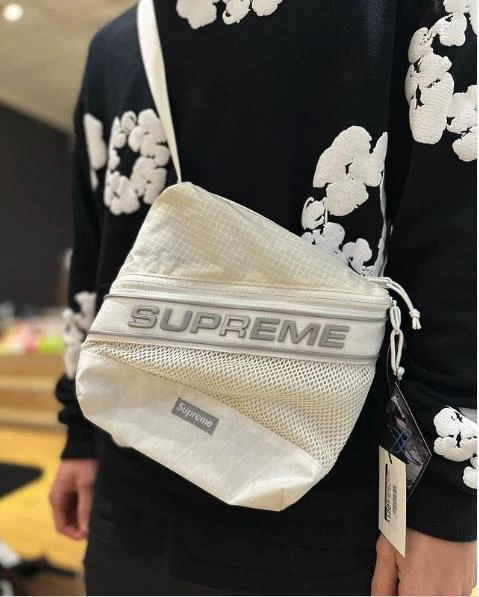 Sac à bandoulière logo suprême 