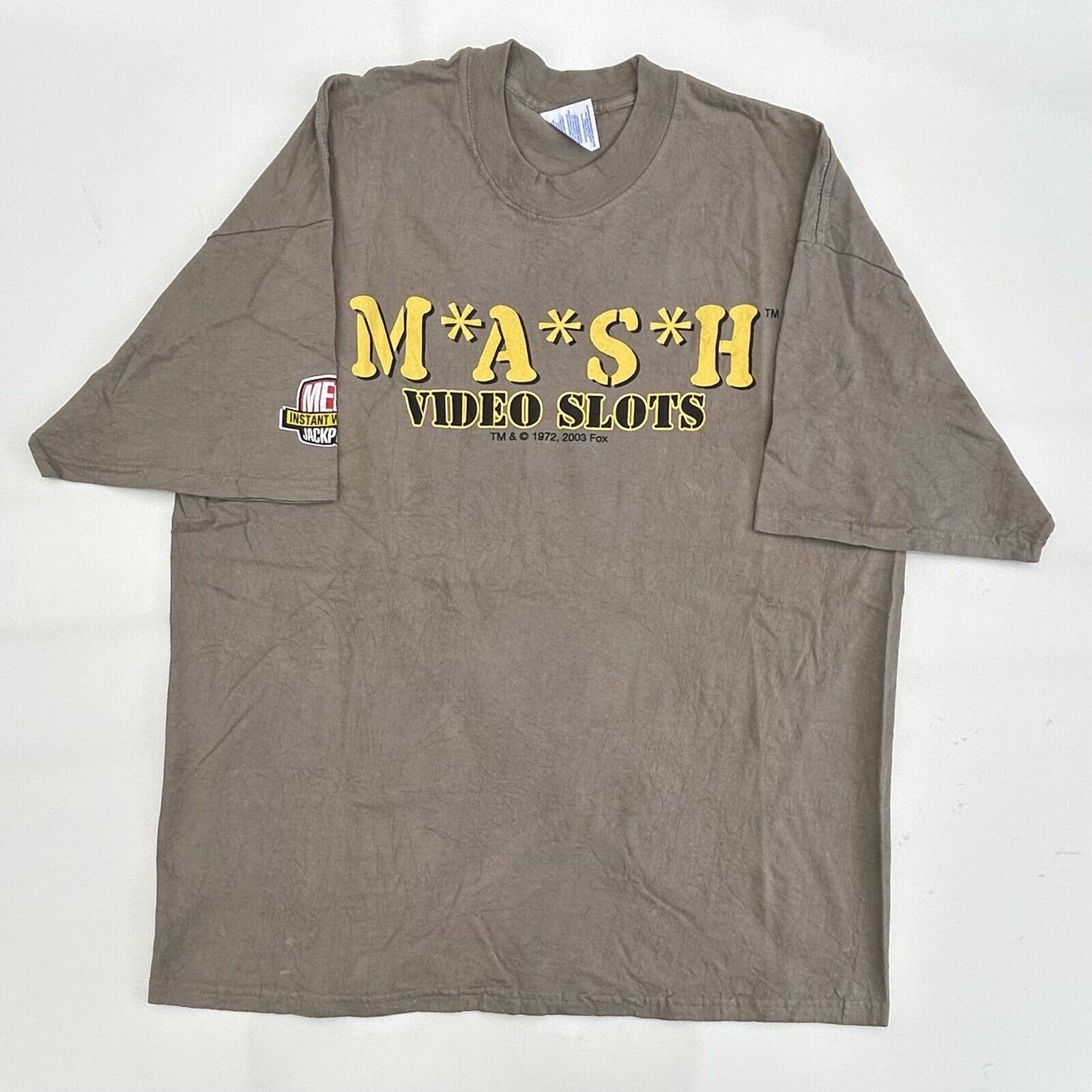 Vintage Y2K MASH Show Promo Green Graphic T Shirt Size Men's XL