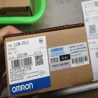 NEW IN BOX OMRON processor module CJ2M-CPU12 Fast Ship PLC