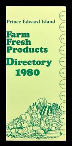 1980 Farm Fresh Produce Directory Prince Edward Island Vintage Travel Directory
