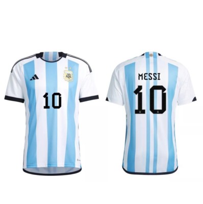 Adidas WM 2022 Argentinien XL Trikot   Messi [10]   Neu & OVP