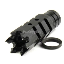 Shark Muzzle Brake 5/8" x 24 Thread .308 /w Crush Washer