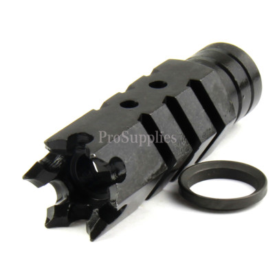 Shark Muzzle Brake 5/8'' x 24 Thread .308 /w Crush Washer