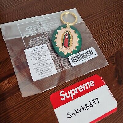 Supreme Guadalupe Leather Keychain Green Made In Italy | eBay Supreme Guadalupe Leather Keychain Green Made In Italy | eBay