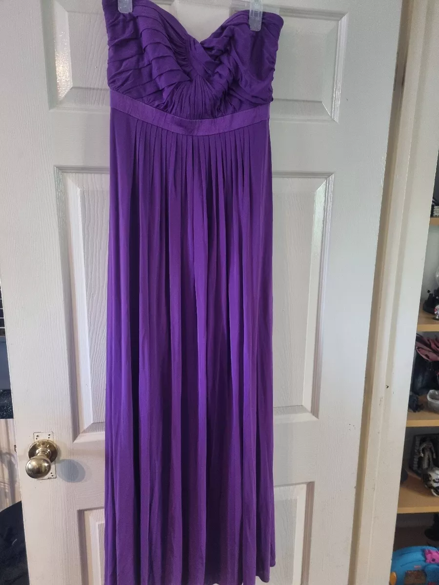 Coast Womens Purple Maxi Occasion Dress Size 12