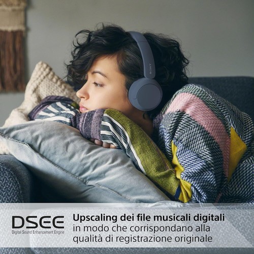 Sony Cuffie Over Ear Wireless Bluetooth con Microfono Ricarica rapida WH-CH520 - Photo 33/45