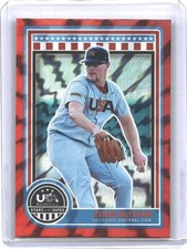 2025 Panini Stars & Stripes - Ethan McElvain #84 Stars & Stripes Parallel /50