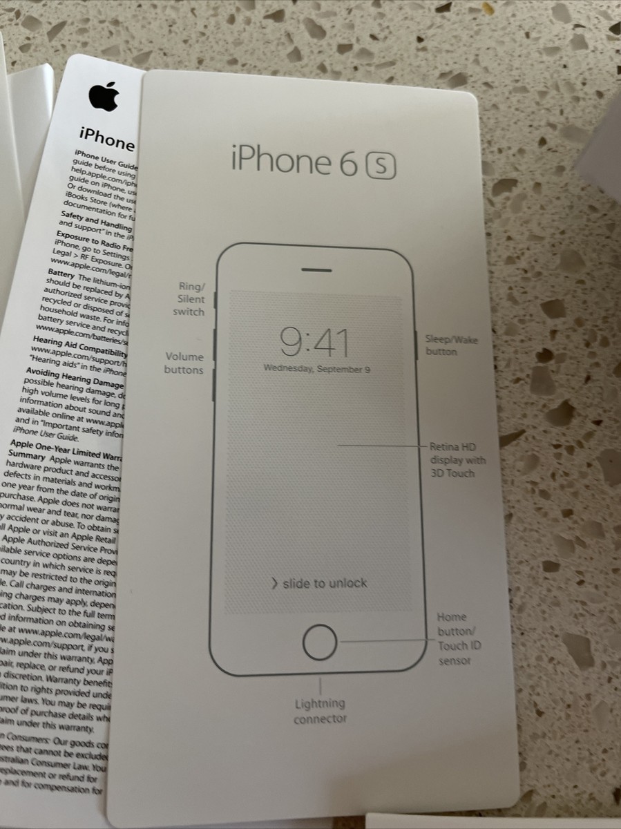 iPhone 6s 箱有り iPhone 6S Box ONLY Original Apple Retail With stickers | eBay