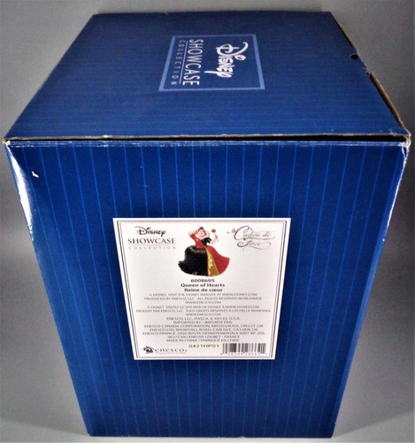 Disney Showcase Couture de force Queen of Hearts Enesco 6008695 Box - Picture 7 of 8