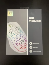 Atrix AIR MOUSE RGB 9 Button White Gaming Mouse - 16,000 DPI - Light Weight