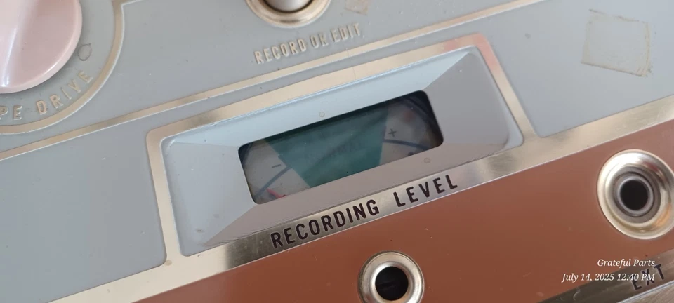 1950 年代 CRESCENT 774 REEL TO REEL 音频磁带录音机 播放器 未测试 已售出 — 第 3/4 张图片