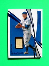2021 Immaculate Leo Durocher GU Bat 21/25 SP Cubs/Dodgers 1111 HOF 1994 F0017