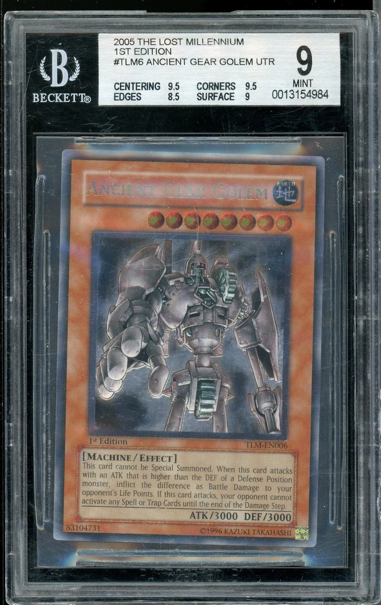 Official Konami Yu-Gi-Oh! Lost Millennium Poster - 24x18" Ancient Gear  Golem Art, Near Mint Condition