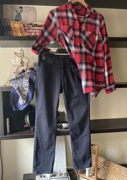 Women Marc O'Polo Trousers Navy Elastane 38 / M /