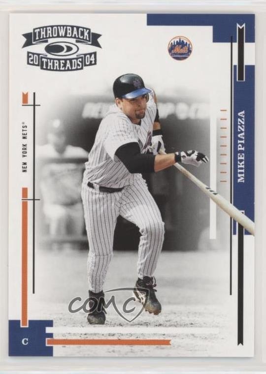 2004 Donruss Throwback Threads Mike Piazza #128 HOF gx1