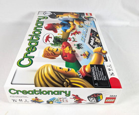 Lego 3844 Creationary Game Set 100% Complete with Original Box
