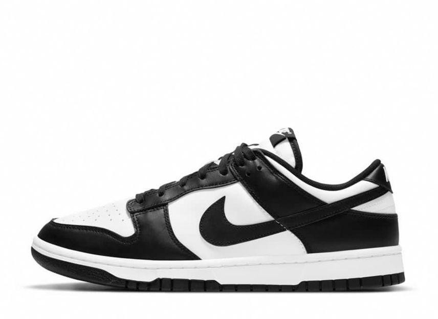 NIKE Men 8.0US Dunk Low Retro White/Black Dd1391-100