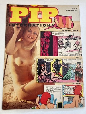PIP International 1971 Nr. 1 das erste Heft - (1+) Kauka Verlagspresse Siegfried