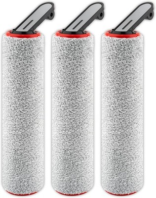 3 Pack H14 Pro Replacement Roller Brushes for Dreame H14 Pro Wet Dry Vacuum