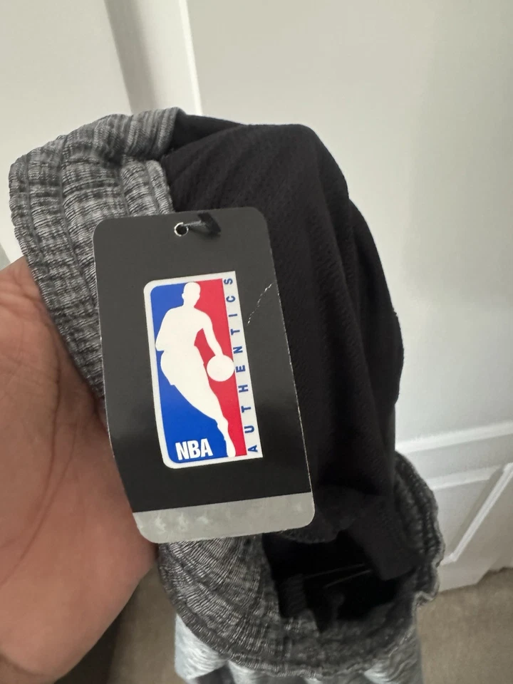 Pantalones deportivos Nike Los Angeles Lakers grises problemas de jugadores de la NBA, talla 2XLT Foto 4 de 4