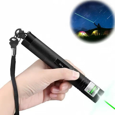 (Batterien nicht bereitstellen) Mini grüner Laserpointer mit sichtbarem Strahl,
