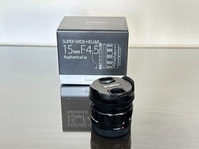 Voigtlander SUPER WIDE-HELIAR 15mm F4.5 Aspherical III Sony E-Mount Prime Lens