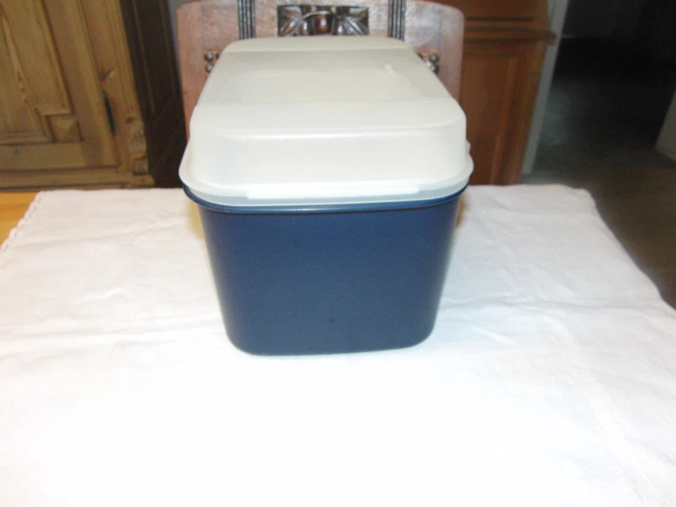 Tupperware Schatzkiste Schatztruhe  blau 7,3l mit Einsatz - Bild 3 von 4