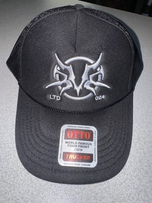 VANOSS  Gaming LOGO Trucker HAT Mesh Black & White New Adjustable