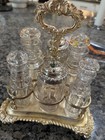 Antique Georgian Cruet Set from 19th Century With Sterling Hall Marks  — photo 1