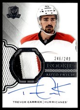 2016-17 Upper Deck The Cup Trevor Carrick Rookie Auto 246/249 #149