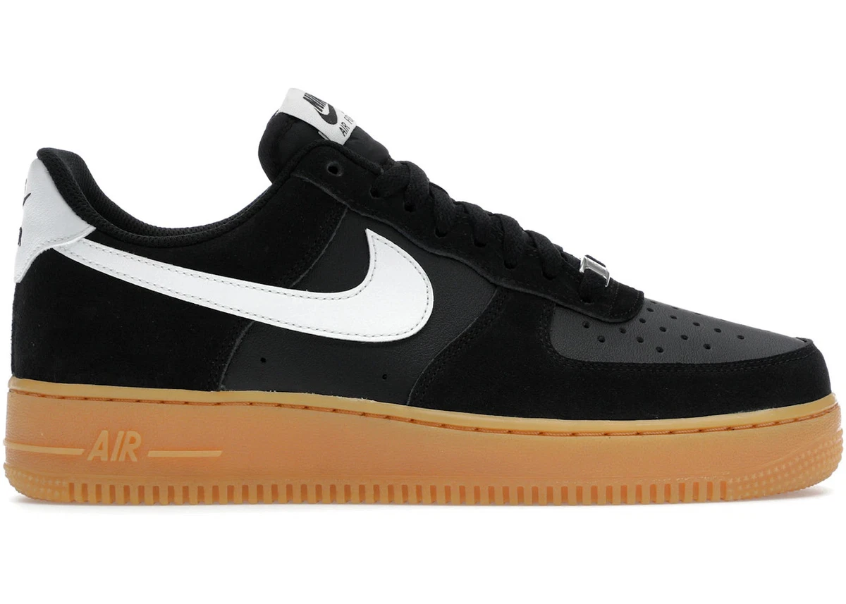 Nike Air Force 1 '07 LV8 Gum Pack - Black | eBay