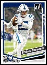 2023 Rodney Thomas II Panini Donruss FOOTBALL #130 Indianapolis Colts