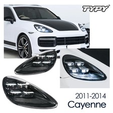 For Porsche Cayenne 2011-2014 LED Pair Front Head Lamps Assembly Headlights