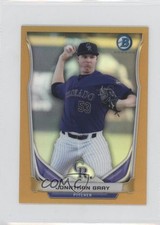 2014 Bowman Scout Top 5 Prospects Mini Chrome Refractors Gold 16/25 Jon Gray 0o9