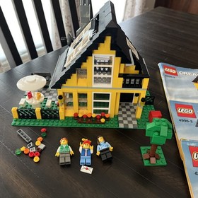 LEGO (4996) Creator 3-in-1: Beach House 100% Complete w/ All 3 Manuals & Extras