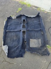 88-91 Honda Civic Hatch Oem Main Interior Floor Carpet Blue Read Description