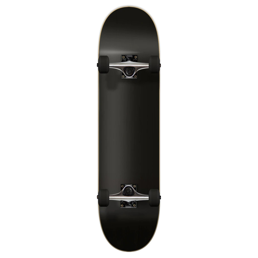 S - Blank 7.75" Complete Skateboard - Stained Black